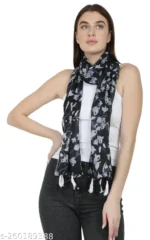 Everyday Printed Chiffon Scarf - Image 2