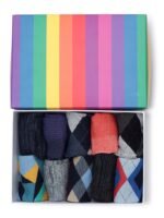 Fine Vintage Box of 10 Socks
