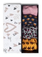 Hidden Desires Box of 4 No-Show Socks