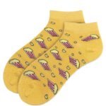 Live To Eat Box of 4 Ankle Socks