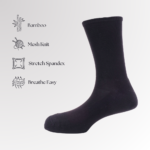 Comfort Box of 3 Bamboo Socks - Image 2