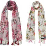Floral Print Scarf Combo Pack of 2