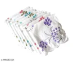 Texco White Border Cotton Hanky Set of 12 - Image 2