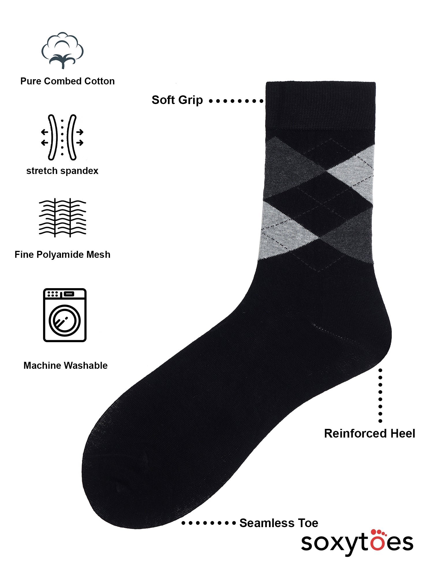 Corporate_ab5c651e-260d-4a85-94a3-ba7199d22ef1.jpg His & Hers Bestsellers Box of 10 Socks - Image 1