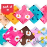 Parii Printed Ladies Hanky Pack of 10