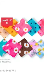 Parii Printed Ladies Hanky Pack of 10