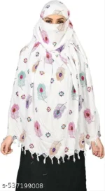 Fashionable Printed Cotton Scarf - Image 2
