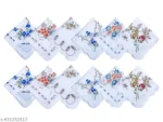 Gopika Floral Cotton Hanky Pack of 12