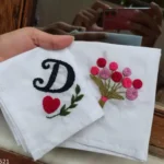 Handcrafted Embroidered Cotton Hanky