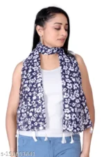 Multicolor Printed Scarf Pack of 2 - Image 2