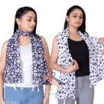 Multicolor Printed Scarf Pack of 2